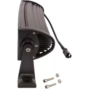 LA10308 KRAMP LED-es munka-fényhíd, 72 W, 6120 lm, téglalap, 12/24 V, fehér, 351,6x79,5 mm, Deutsch csatlakozós, kombinált, íves, 24 LED-es