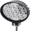 LA10432SP KRAMP Munkalámpa LED, 65W, 5880lm, ovális, 10/30V, 166x148x95mm, Deutsch dugó, Spot, 13 LED