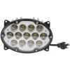 LA10559 Kramp LED-es munkalámpa, 65 W, 5200 lm, ovális, 10/30 V, 161x110x90 mm, széles sugarú, 13 LED-es, H4