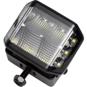   LA10613 KRAMP Munkalámpa LED, 70 W, 5060 lm, négyzet alakú, 12/24 V, fehér, 53,7x75,5x32,3 mm Deutsch dugó, Flood, 10 LE-es