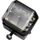 LA10613 KRAMP Munkalámpa LED, 70 W, 5060 lm, négyzet alakú, 12/24 V, fehér, 53,7x75,5x32,3 mm Deutsch dugó, Flood, 10 LE-es