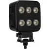 LA10830 KRAMP LED-es munkalámpa, 60 W, 6600 lm, négyszögletes, 12/24 V, fehér, 92x109,5x51,1 mm, Deutsch csatlakozós, széles sugarú, 12 LED-es