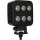 LA10830 KRAMP LED-es munkalámpa, 60 W, 6600 lm, négyszögletes, 12/24 V, fehér, 92x109,5x51,1 mm, Deutsch csatlakozós, széles sugarú, 12 LED-es