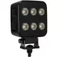 LA10830 KRAMP LED-es munkalámpa, 60 W, 6600 lm, négyszögletes, 12/24 V, fehér, 92x109,5x51,1 mm, Deutsch csatlakozós, széles sugarú, 12 LED-es