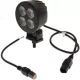 LA10831 KRAMP LED-es munkalámpa, 24 W, 2556 lm, kerek, 12-24 V, fehér, 83,9x99,5x59 mm, Deutsch csatlakozós, reflektor, 4 LED-es