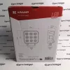 LA10833 KRAMP LED-es munkalámpa, 90 W, 6800 lm, négyszögletes, 12/24 V, fehér, 108x120,7x52,7 mm, Deutsch csatlakozós, reflektor, 18 LED-es