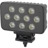 LA10835 KRAMP LED-es munkalámpa, 100 W, 8950 lm, négyszögletes, 12/24 V, fehér, 150x112x52,7 mm, Deutsch csatlakozós, reflektor, 20 LED-es