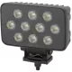 LA10835 KRAMP LED-es munkalámpa, 100 W, 8950 lm, négyszögletes, 12/24 V, fehér, 150x112x52,7 mm, Deutsch csatlakozós, reflektor, 20 LED-es