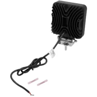 LA10901 KRAMP Munkalámpa LED, 24W, 2000lm, négyzet alakú, fehér, 107x52x136mm, áradó