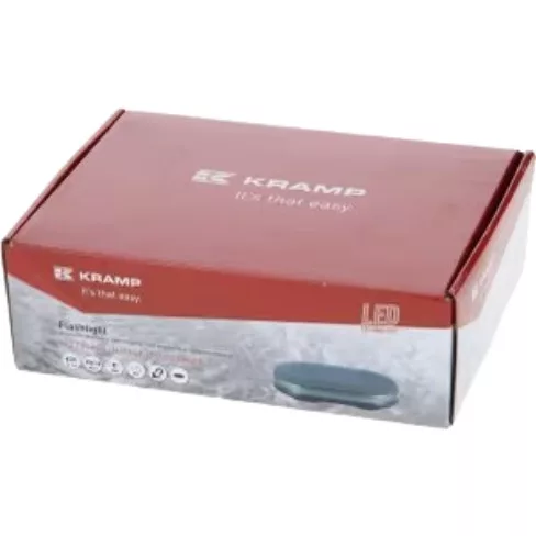 LA20007 KRAMP LED villogó fényhíd, sárga, mágneses, 90W