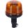 LA20090 KRAMP LED-es forgóvillogó, 20 W, 12-24 V, borostyánsárga, rugalmas rudas rögzítés, Ø 126 mm x 201 mm