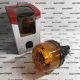 LA20090 KRAMP LED-es forgóvillogó, 20 W, 12-24 V, borostyánsárga, rugalmas rudas rögzítés, Ø 126 mm x 201 mm
