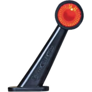 LA30006 KRAMP  Bal oldali szélességjelző LED lámpa, 12-24 V, 190x164x48,6 mm