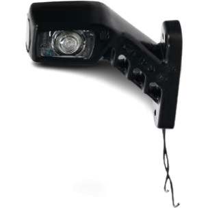 LA30010 KRAMP Bal oldali szélességjelző LED lámpa, 12-24 V, 114x135x37 mm