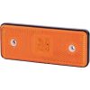 LA35053 Gopart Szélességjelző LED lámpa, 0,4/0,7 W, téglalap, 12/24 V, narancs, 112x45x11 mm, 3 LED-es