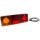 LA40019 KRAMP Multifunkciós bal hátsó LED lámpa, téglalap, 12-24 V, 287,5x100,5x65 mm