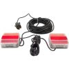 LA65014 Gopart Világításkészlet, LED-es, mágneses, 12 m kábel