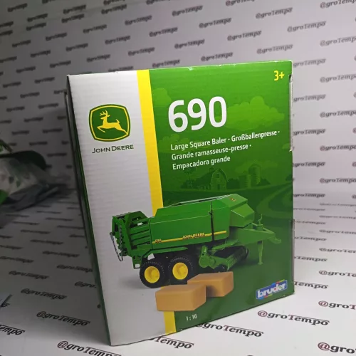 MCB009800000 John Deere 690 nagy körbálázó (1:16)