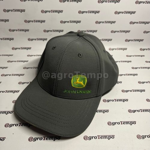 MCL202302011 John Deere hálós sapka logóval - szürke