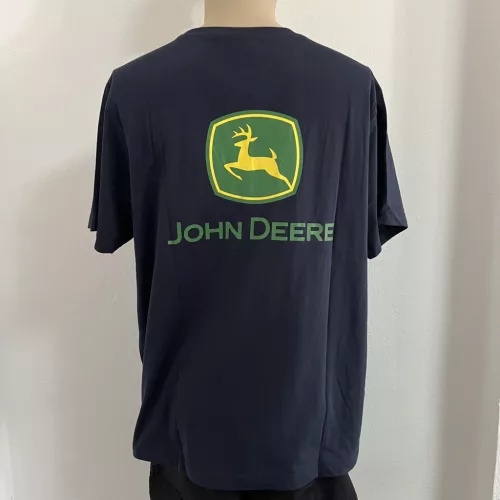 MCS300200186 John Deere Póló XL, XXL - sötétkék színű