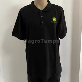 MCS300200287 John Deere Póló, fekete XXL