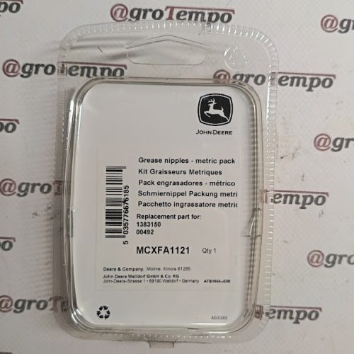 MCXFA1121 John Deere 8 X ZSÍRZÓGOMB – METRIKUS