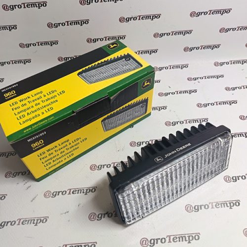 MCXFA1953 John Deere LED munkalámpa, szögletes, 4×3 W, 12–24 V, 720 lm, terítő fényű világítás