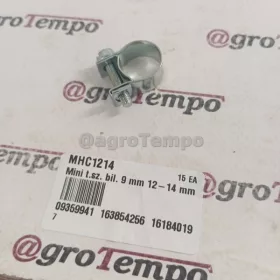 MHC1214 KRAMP Mini tömlőszorító bilincs 9 mm 12-14 mm