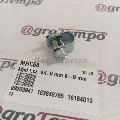 MHC68 KRAMP Mini tömlőszorító bilincs 9 mm 6-8 mm 