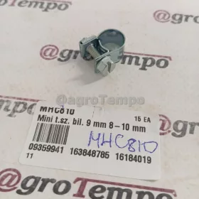 MHC810 KRAMP Mini tömlőszorító bilincs 9 mm 8-10 mm