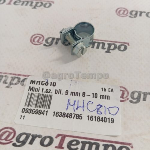 MHC810 KRAMP Mini tömlőszorító bilincs 9 mm 8-10 mm 