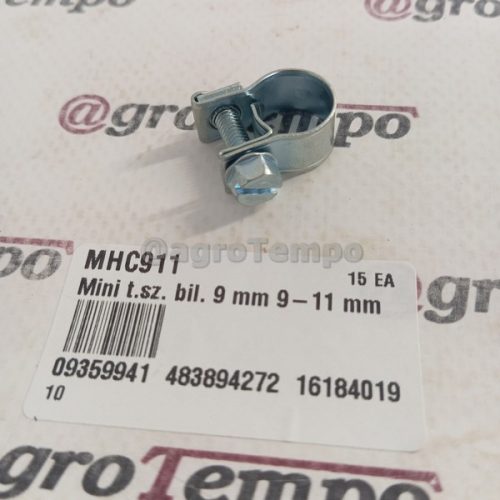 MHC911 KRAMP Mini tömlőszorító bilincs 9 mm 9-11 mm 