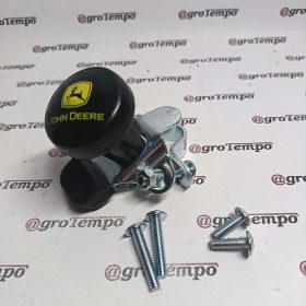   MCXFA1561 John Deere Kormányforgató gomb - Fekete, sárga logóval