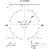 N00875A0N Non Original Lapos tárcsa, 382x4,0 mm süllyesztett furat