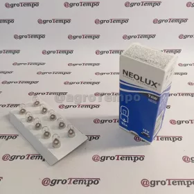   NLX233 K10SZT Neolux Izzó villogó T4W 12V 4W BA9S 10db/csomag