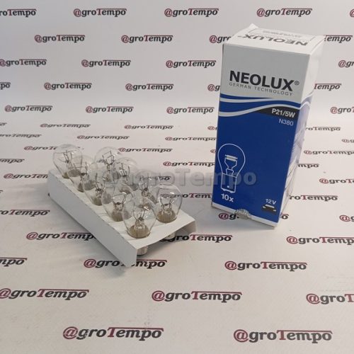 NLX380 K10SZT Neolux Izzó, belső világítás W1,2W 12V 1,2W W2X4,6D 10db/csomag