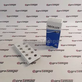   NLX501 K10SZT Neolux Izzó, villogó 5W5 12V 5W W2,1X9,5D 10db/csomag