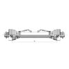 PTO10Y21T1010GP Gopart Kardántengely 1010 mm