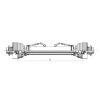 PTO10Y21T1210GP Gopart Kardántengely 1210 mm