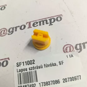   SF11002 ASJ Lapos szórású fúvóka, SF 110° 02, sárga, műanyag