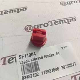   SF11004 ASJ Lapos szórású fúvóka, SF 110° 04, piros, műanyag