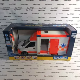   U02676 BRUDER MB Sprinter mentőautó sofőrrel, fény- és hang modullal