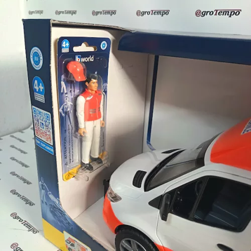 U02676 BRUDER MB Sprinter mentőautó sofőrrel, fény- és hang modullal