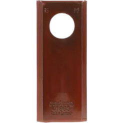 VF16608175KR Kaszapenge bal/jobb 96x40x3 mm, Ø19 mm-es furat, Deutz Fahrhoz/Fella-hoz/Claashoz/Krone-hoz/Kuhnhoz/Niemeyerhez/Pöttingerhez/PZ-hez, 25-ös csomag