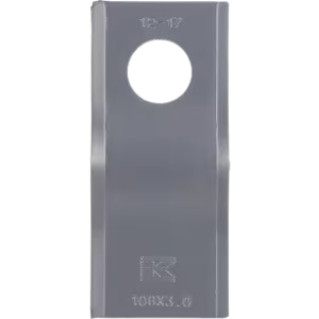 VGCM120108KR Kramp Kaszapenge bal/jobb 108x47x3 mm, Ø21 mm-es furat, PZ-hez/Marangonhoz, 25-ös csomag