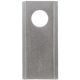 VGCM15KR Kramp Kaszapenge bal/jobb 105x47x3 mm, Ø21 mm-es furat, PZ-hez/Mentorhoz, 25-ös csomag