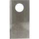 VGTF71KR, Kramp, Kaszapenge bal 93x48x3 mm, Ø19 mm-es furat, PZ-hez, 25-ös csomag