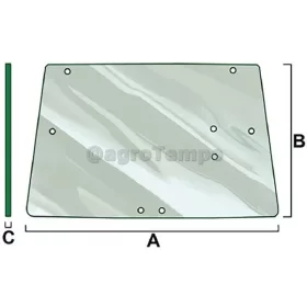 VPM7209 Vapormatic Ajtóüveg