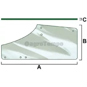 VPM7368 Vapormatic Bal oldali felső ajtóüveg