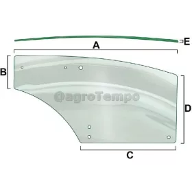 VPM7426 Vapormatic Balos ajtóüveg